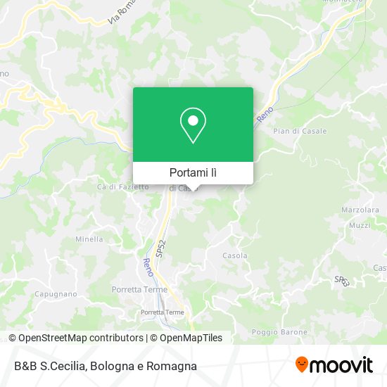 Mappa B&B S.Cecilia