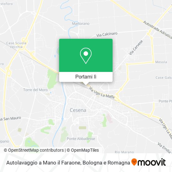 Mappa Autolavaggio a Mano il Faraone