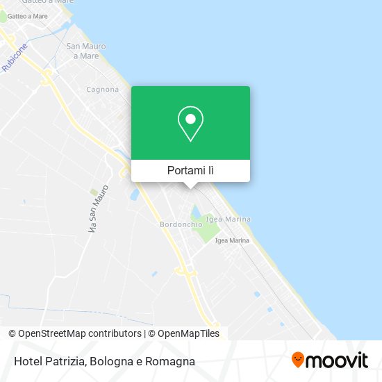 Mappa Hotel Patrizia