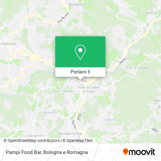 Mappa Pampi Food Bar