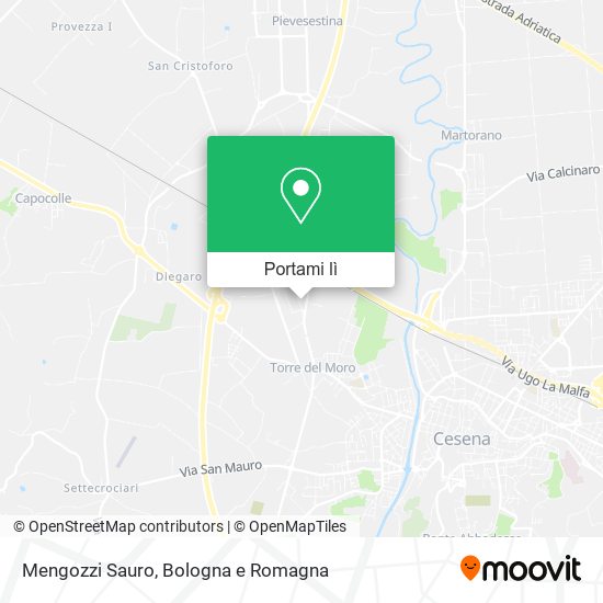 Mappa Mengozzi Sauro