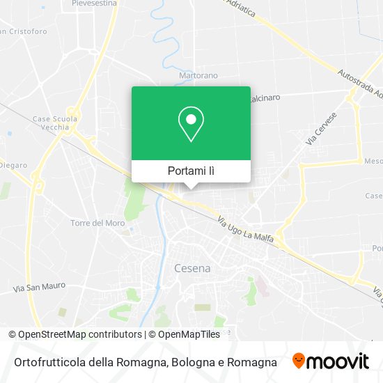 Mappa Ortofrutticola della Romagna