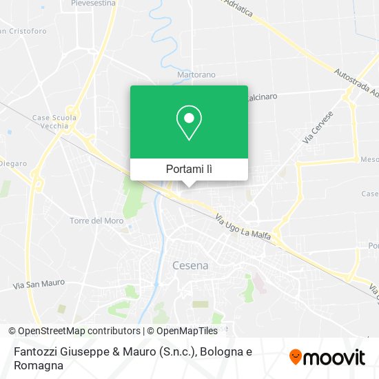 Mappa Fantozzi Giuseppe & Mauro (S.n.c.)