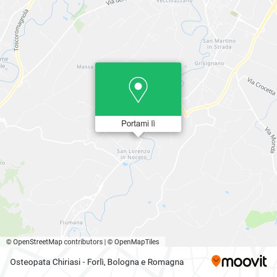 Mappa Osteopata Chiriasi - Forlì