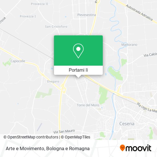 Mappa Arte e Movimento