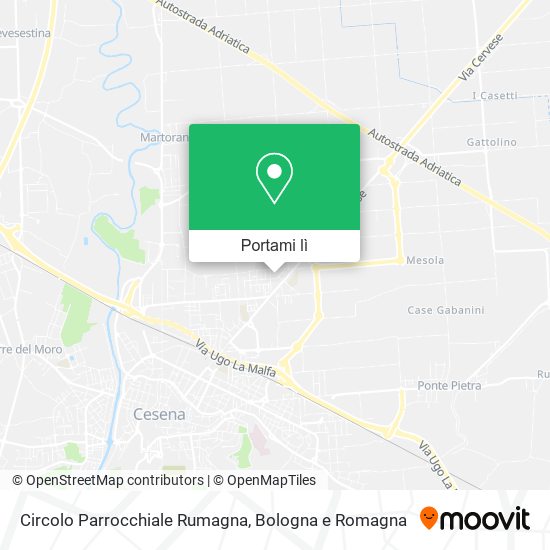 Mappa Circolo Parrocchiale Rumagna