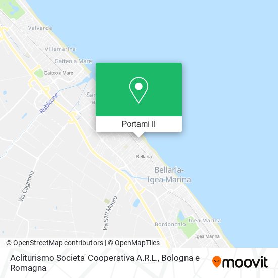 Mappa Acliturismo Societa' Cooperativa A.R.L.