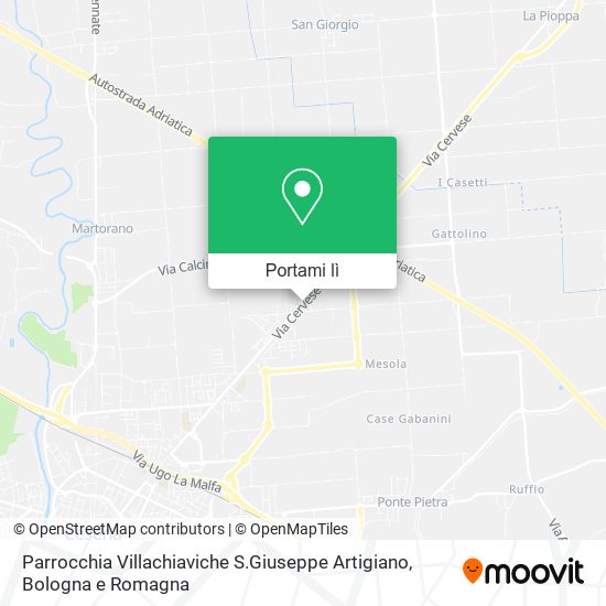 Mappa Parrocchia Villachiaviche S.Giuseppe Artigiano