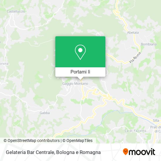 Mappa Gelateria Bar Centrale