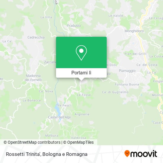Mappa Rossetti Trinita'