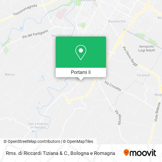 Mappa Rms. di Riccardi Tiziana & C.