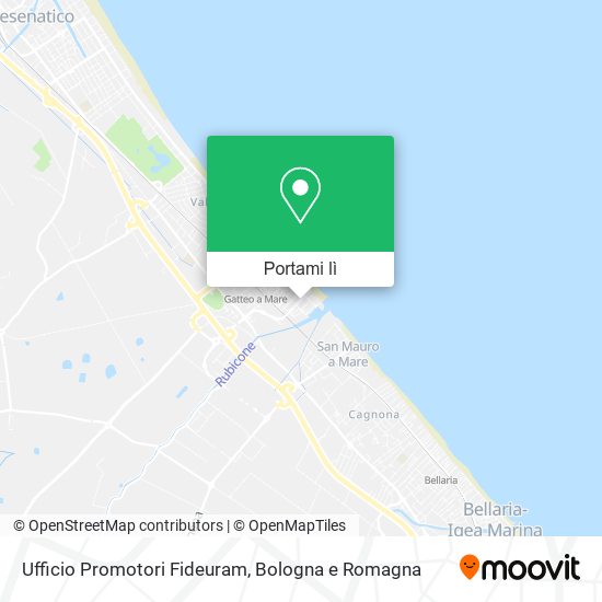 Mappa Ufficio Promotori Fideuram