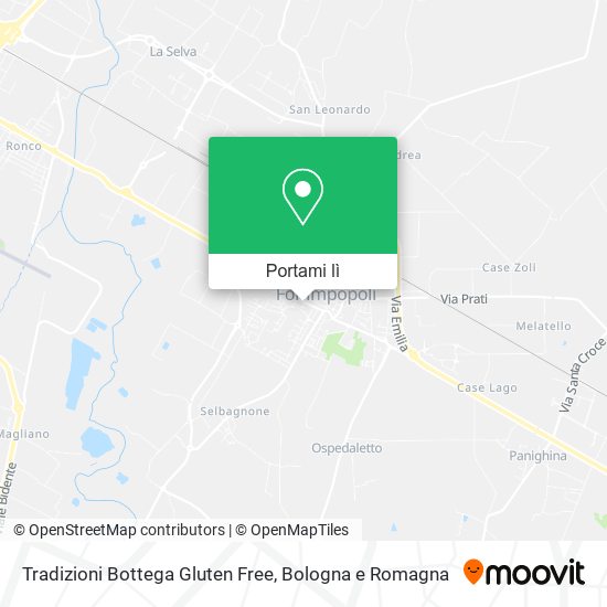 Mappa Tradizioni Bottega Gluten Free