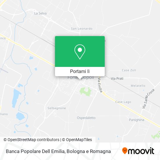 Mappa Banca Popolare Dell Emilia