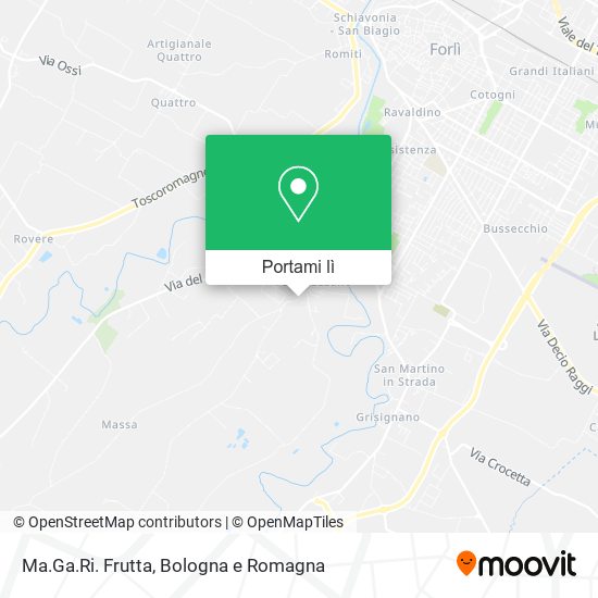 Mappa Ma.Ga.Ri. Frutta
