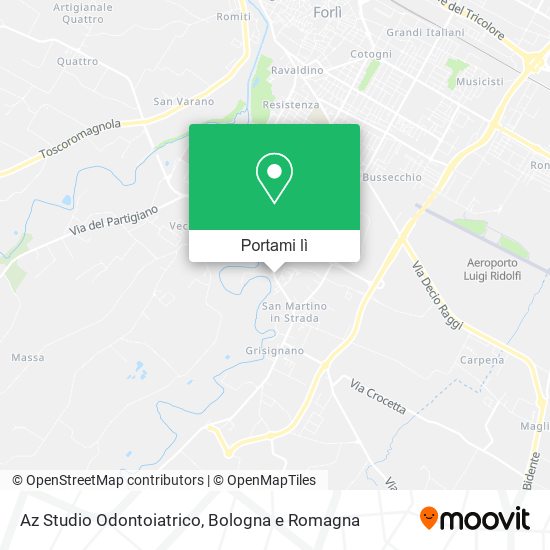 Mappa Az Studio Odontoiatrico