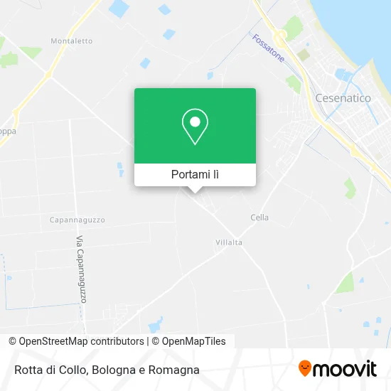 Mappa Rotta di Collo