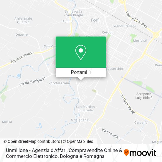Mappa Unmilione - Agenzia d'Affari, Compravendite Online & Commercio Elettronico