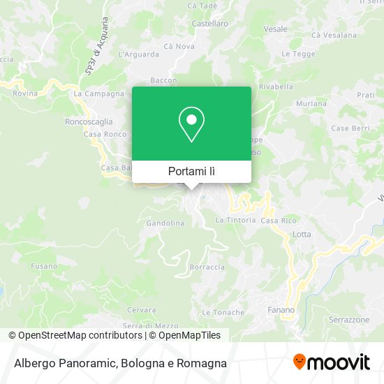 Mappa Albergo Panoramic