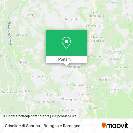Mappa Crisalide di Sabrina .