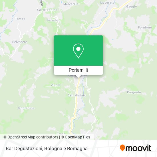 Mappa Bar Degustazioni