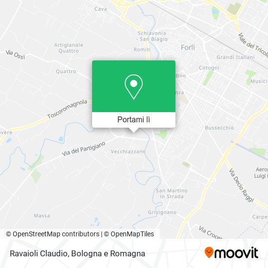 Mappa Ravaioli Claudio