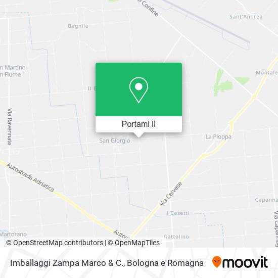 Mappa Imballaggi Zampa Marco & C.