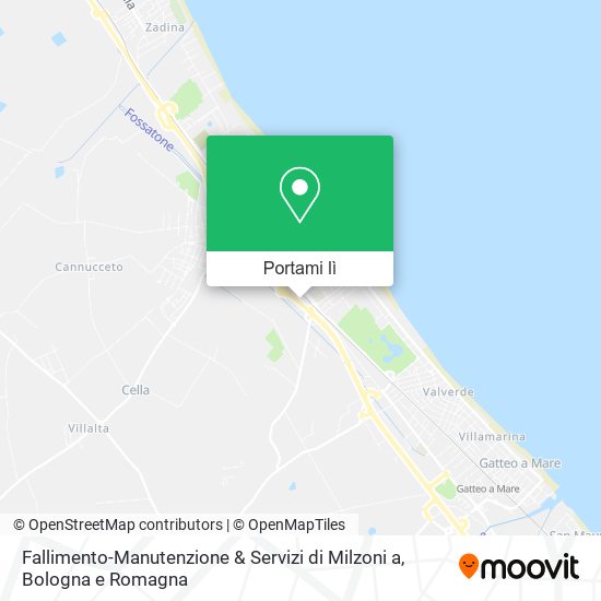 Mappa Fallimento-Manutenzione & Servizi di Milzoni a