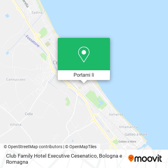 Mappa Club Family Hotel Executive Cesenatico