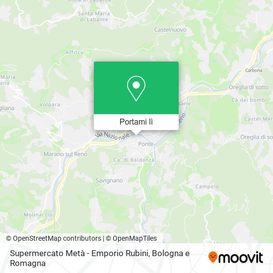 Mappa Supermercato Metà - Emporio Rubini