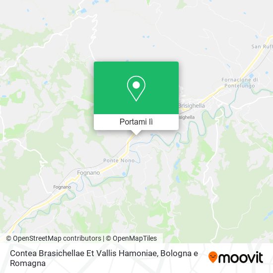 Mappa Contea Brasichellae Et Vallis Hamoniae