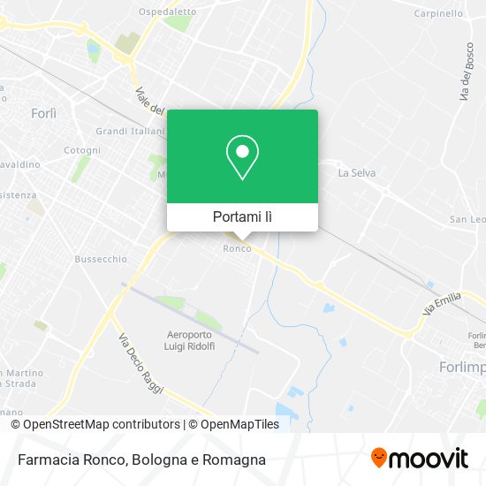 Mappa Farmacia Ronco