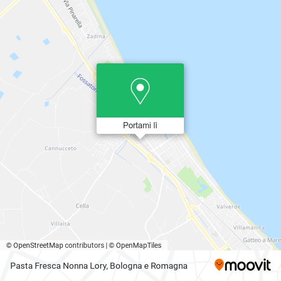 Mappa Pasta Fresca Nonna Lory