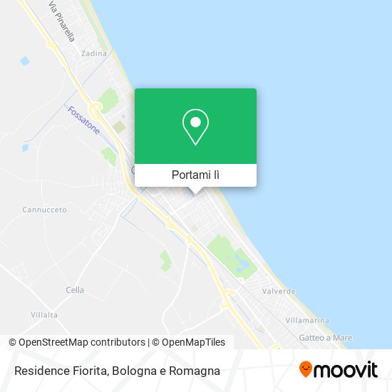 Mappa Residence Fiorita