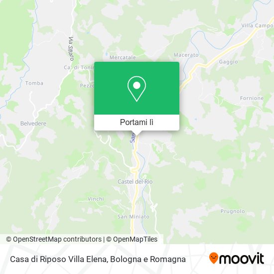 Mappa Casa di Riposo Villa Elena