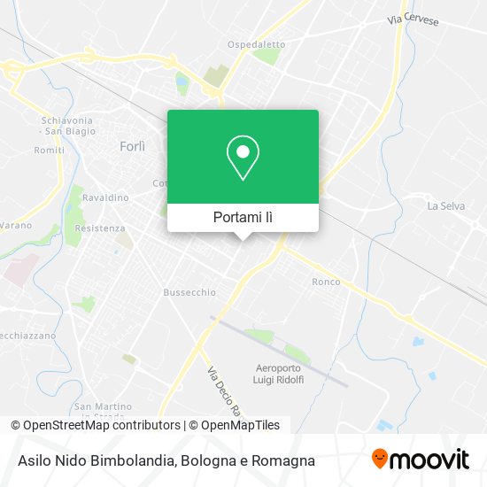 Mappa Asilo Nido Bimbolandia