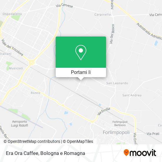 Mappa Era Ora Caffee