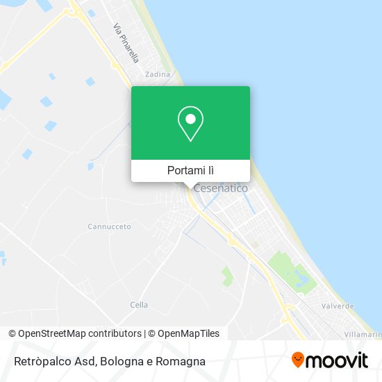 Mappa Retròpalco Asd