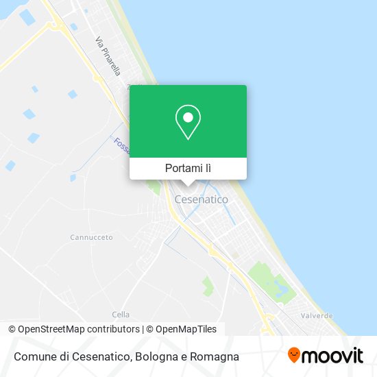 Mappa Comune di Cesenatico