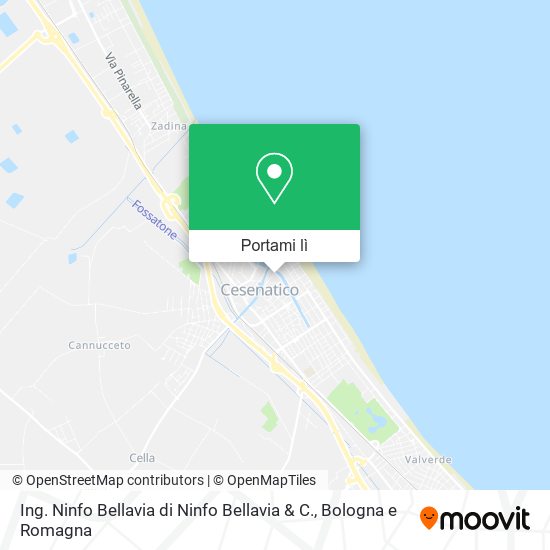 Mappa Ing. Ninfo Bellavia di Ninfo Bellavia & C.