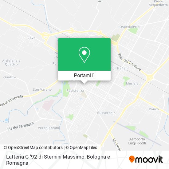Mappa Latteria G '92 di Sternini Massimo