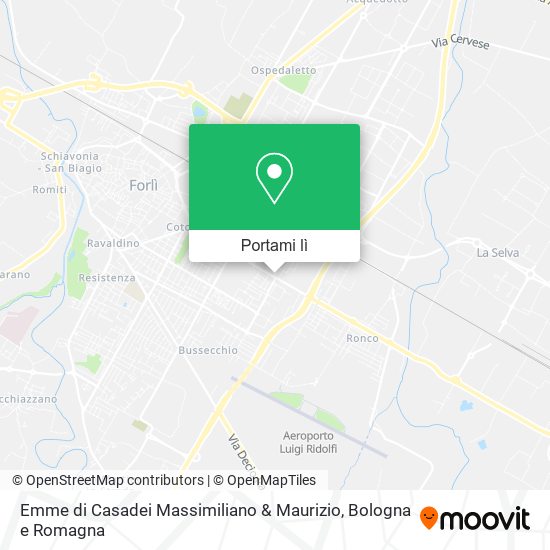 Mappa Emme di Casadei Massimiliano & Maurizio
