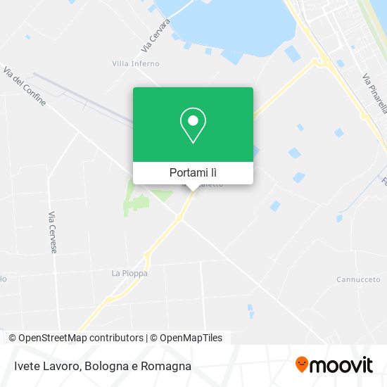 Mappa Ivete Lavoro