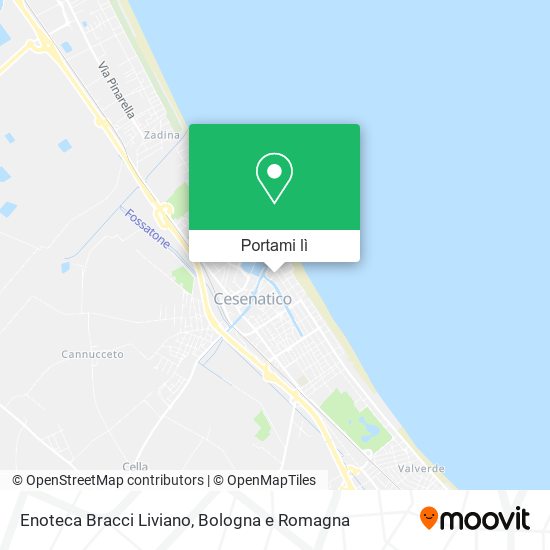 Mappa Enoteca Bracci Liviano