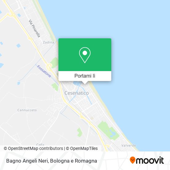 Mappa Bagno Angeli Neri