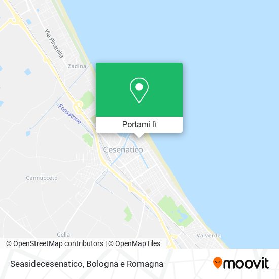 Mappa Seasidecesenatico