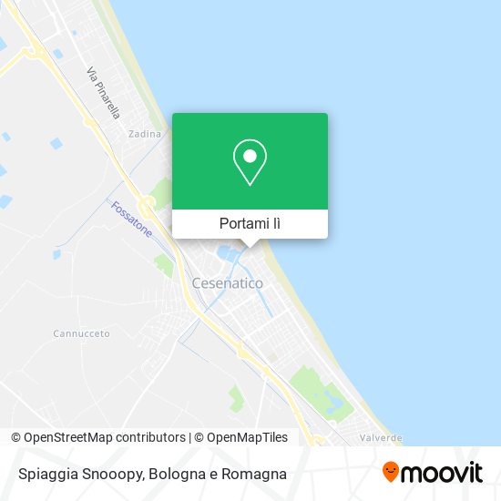 Mappa Spiaggia Snooopy