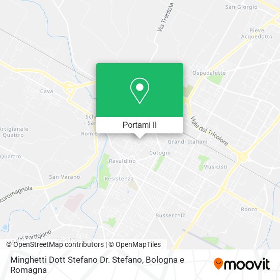 Mappa Minghetti Dott Stefano Dr. Stefano
