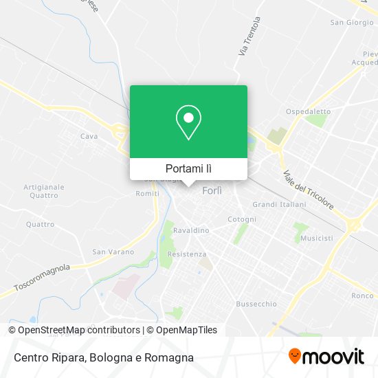 Mappa Centro Ripara