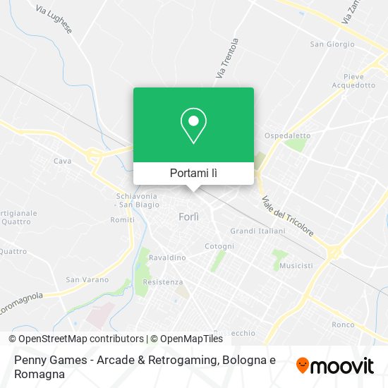 Mappa Penny Games - Arcade & Retrogaming